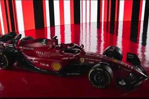 F1: Ferrari presentó el F1-75 para sus 75 años en la Fórmula 1