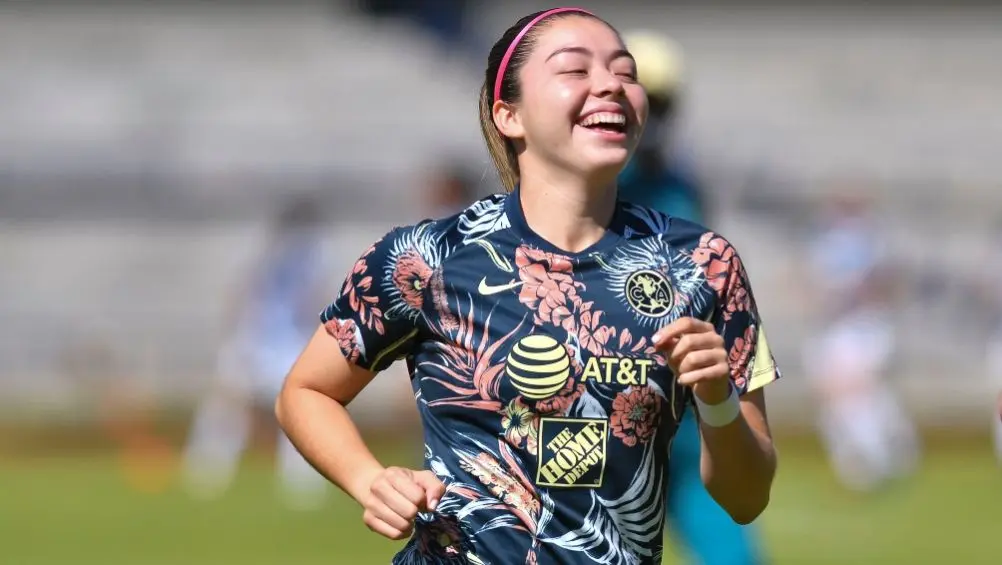 Katty Martínez previo al juego contra Pumas | IMAGO7