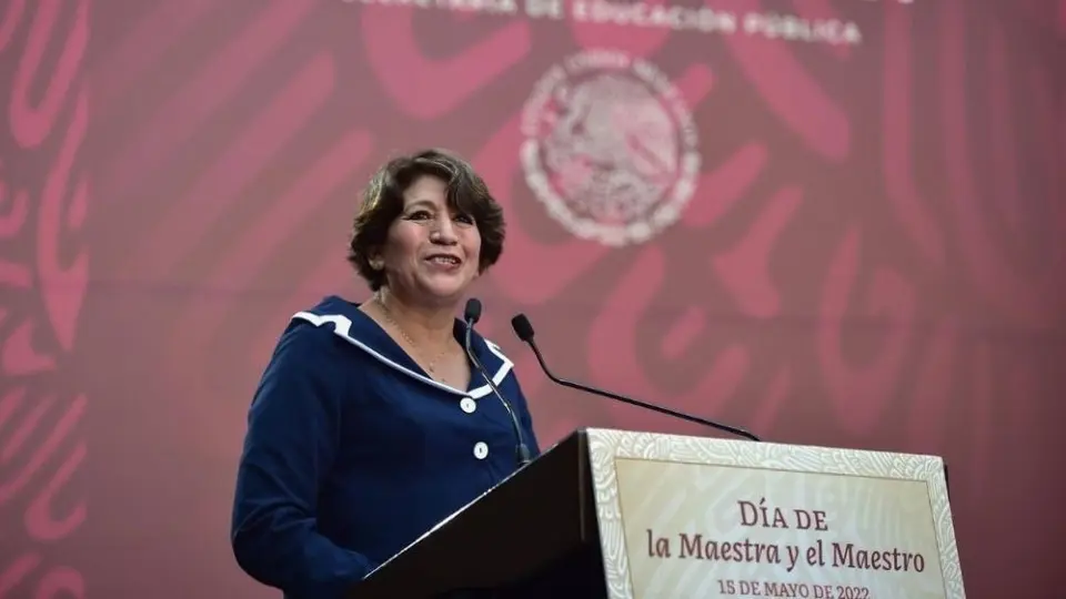 Delfina Gómez, Secretaria de Educación Pública, anunció aumento salarial para maestros