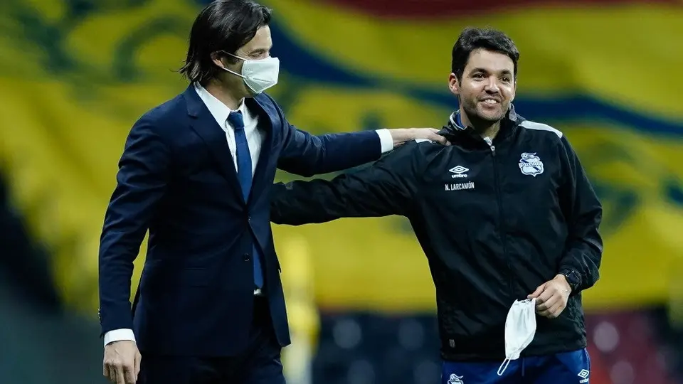 Larcamón destacó el trabajo de Solari: 'No sé si haya alguien mejor para América'