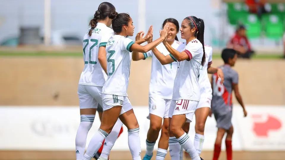 Selección Mexicana Femenil: Goleó a Perú en partido de preparación para la Concacaf W