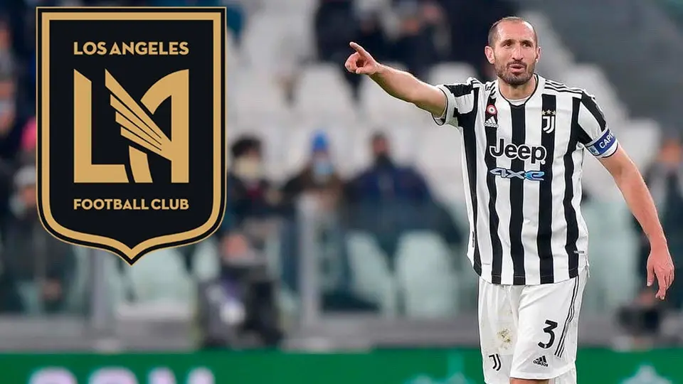 Chiellini anunció su fichaje con Los Angeles FC de Carlos Vela