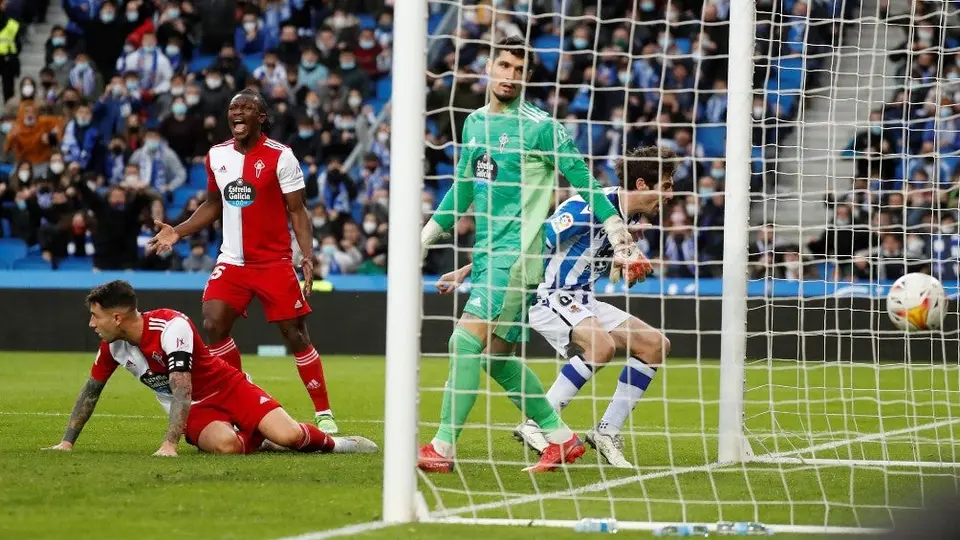 Néstor Araujo: Real Sociedad pone fin a mala racha y vence por la mínima al Celta de Vigo