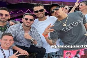 Juan Toscano fue al Machaca 2022 con Gignac, Thauvin y Diego Reyes