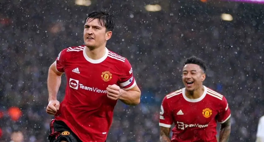Harry Maguire publicó 'extraña' fotografía tras la victoria del Manchester United