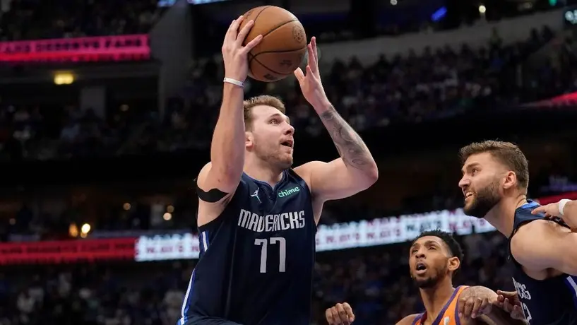 NBA: Mavericks derrotó a Suns e igualó la serie con gran partido de Luka Doncic