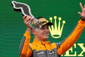 Lando Norris tras subir al podio: 'Acabar en tercero es un gran resultado'