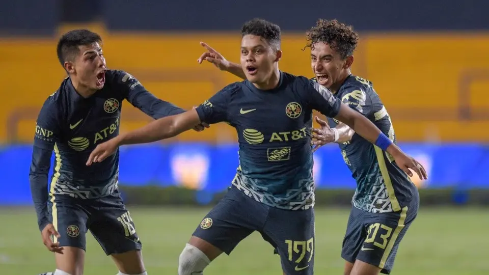 América firmó contundente victoria ante Tigres en la Ida de la Final Sub 20