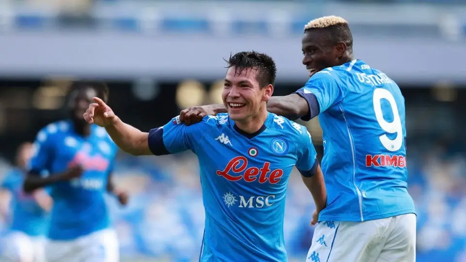 Chucky Lozano: Anotó en goleada del Napoli frente el Sassuolo