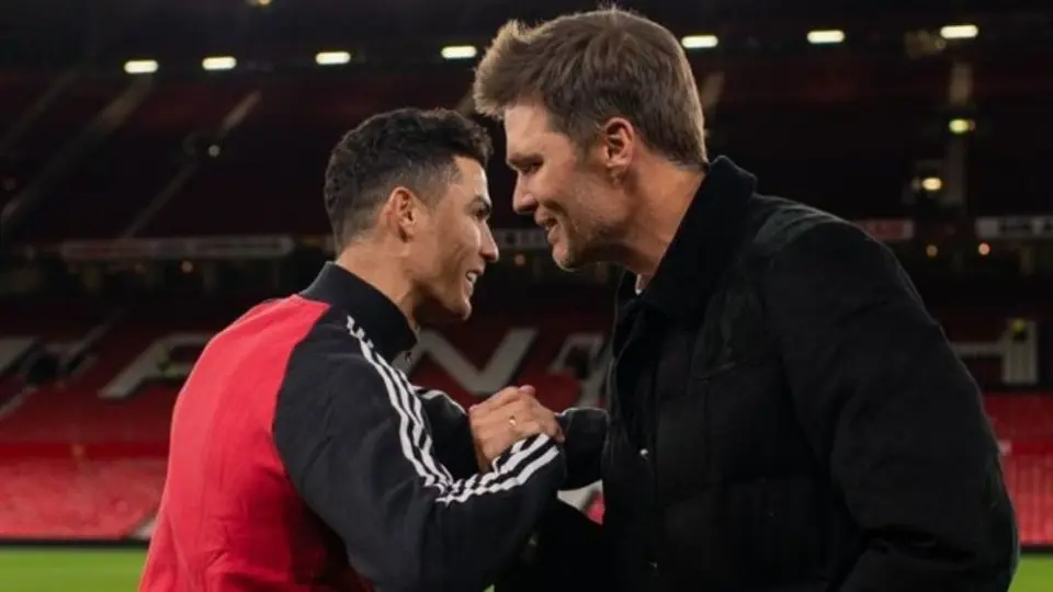 Video: Tom Brady y Cristiano Ronaldo convivieron tras la victoria del Manchester United