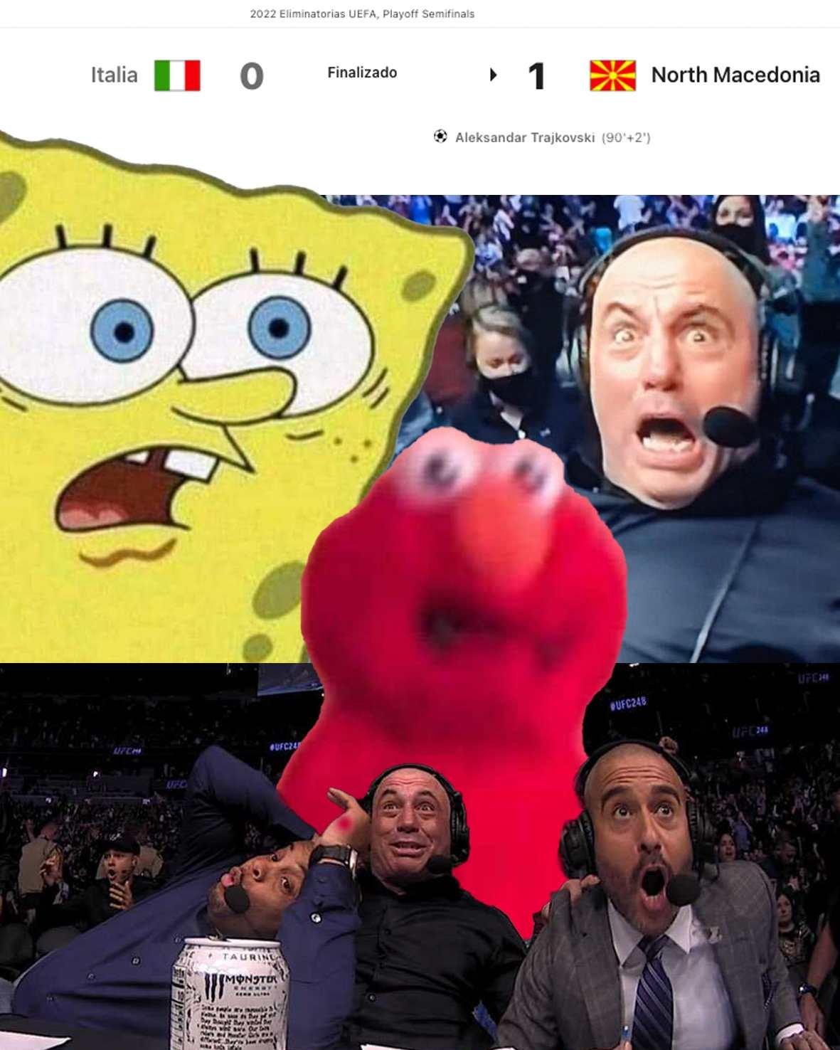 Los memes no perdonaron a Italia tras quedar fuera de dos mundiales consecutivos