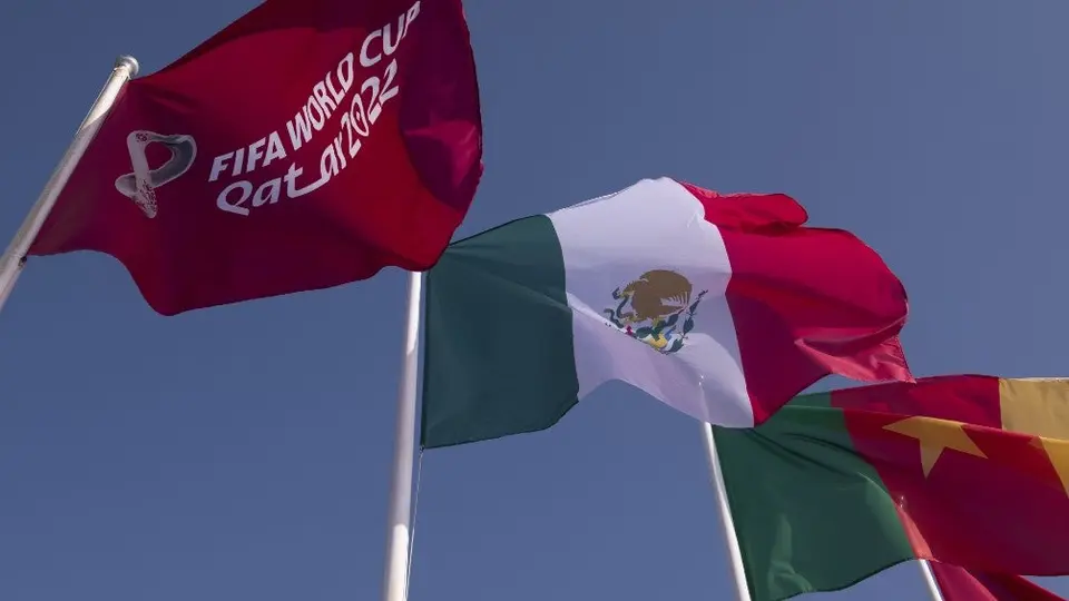 Qatar 2022: Bandera de México se izó en la sede del Mundial