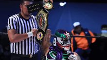 Pentagón Jr.: Se proclamó Campeón Mundial Peso Completo de Robles Promotions