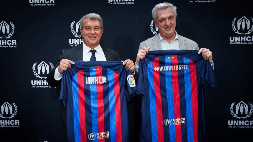 Barcelona: ACNUR sustituyó a Unicef en la nueva camiseta del Barça