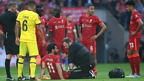 Kloop tras salida de Salah y Van Dijk de la Final de la FA Cup por lesión: "Están bien"
