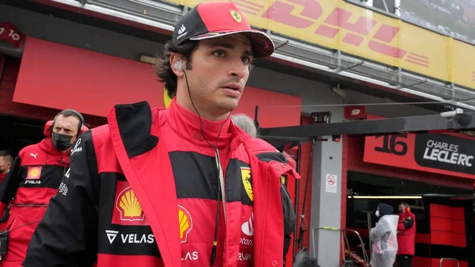 Gran Premio de Imola: Carlos Sainz de Ferrari protagonizó aparatoso accidente