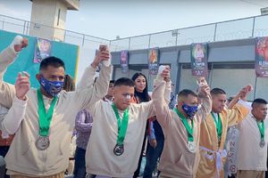 Reclusos debutan en el Torneo Estatal de Box Penitenciario; Redención a los puños