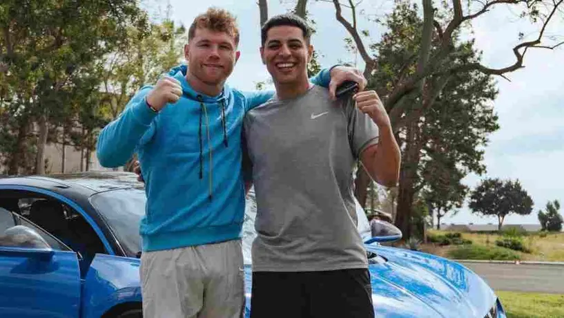 Canelo Álvarez: Entrenó con Eduin Caz de Grupo Firme