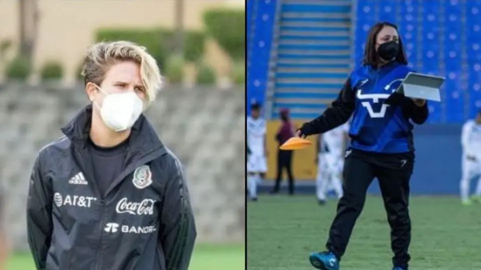 Karen Reynoso y Carlotta Oetling, pioneras en los banquillos del futbol mexicano