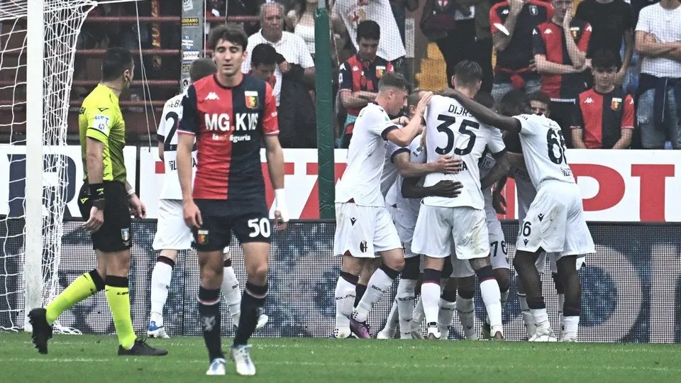 Johan Vásquez: Genoa se despidió de la Serie A con una derrota ante Bolonia