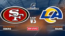 San Francisco 49ers vs Los Ángeles Rams NFL EN VIVO Playoffs Final de Conferencia