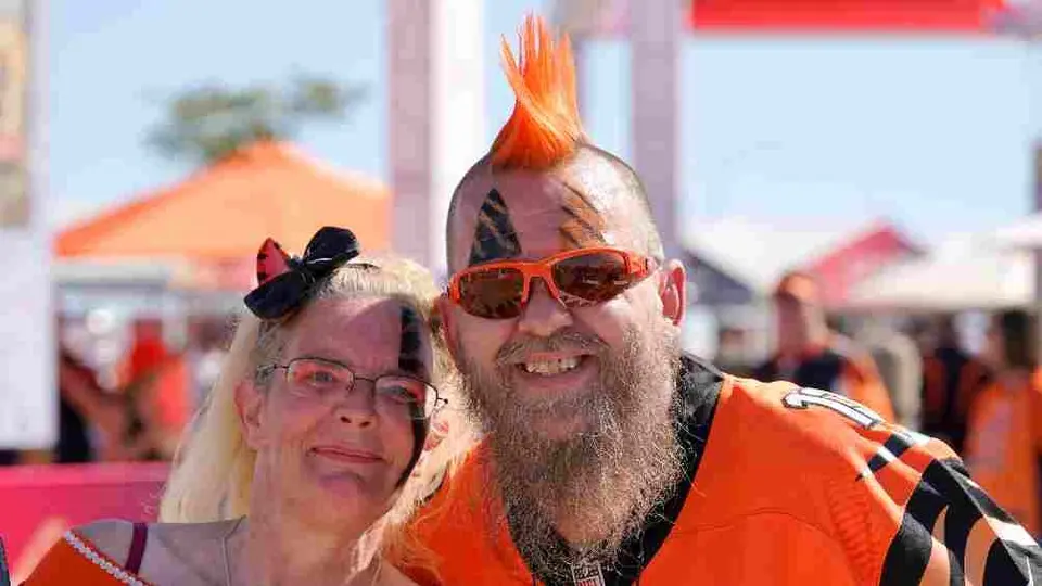 NFL: Aficionados de los Cincinnati Bengals invadieron el SoFi Stadium