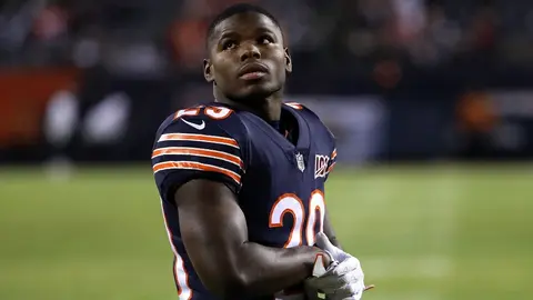 NFL: Tarik Cohen, de los Bears, se lesionó cuando transmitía su rehabilitación