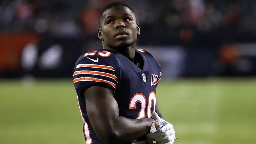 NFL: Tarik Cohen, de los Bears, se lesionó cuando transmitía su rehabilitación