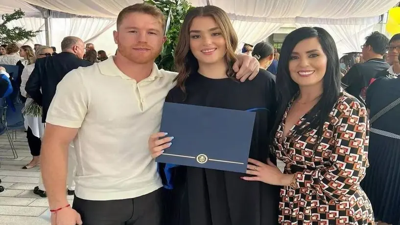 Canelo Álvarez: Se reunió con su expareja para festejar la graduación de su hija