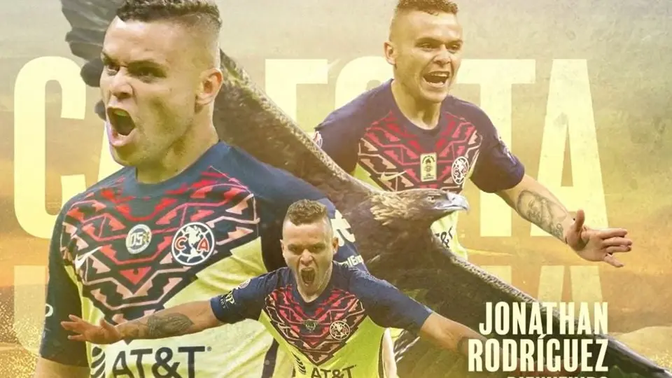 América: Hizo oficial la contratación de Jonathan 'Cabecita' Rodríguez