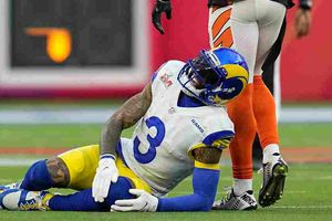 NFL: Beckham Jr. quedó fuera del Super Bowl LVI por una lesión de rodilla