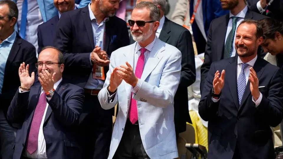 Roland Garros: Rafael Nadal recibió el apoyo del rey Felipe VI desde las gradas