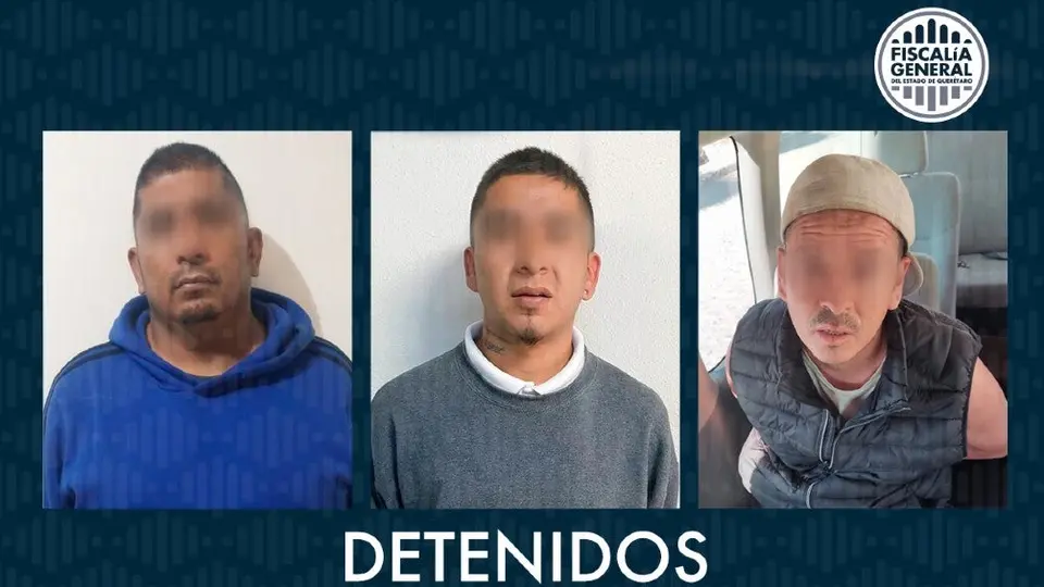 Querétaro: Fiscalía General anunció la detención de tres personas; uno se entregó voluntariamente