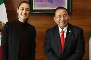 Claudia Sheinbaum: Reconoció labor de magistrado Rafael Guerra