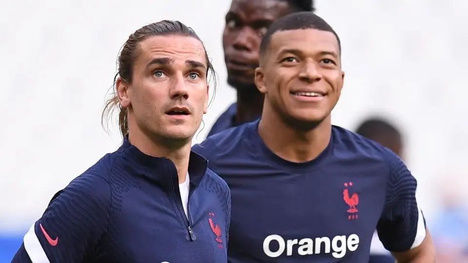Familia de Griezman Mbappé tiene nombres de futbolistas internacionales