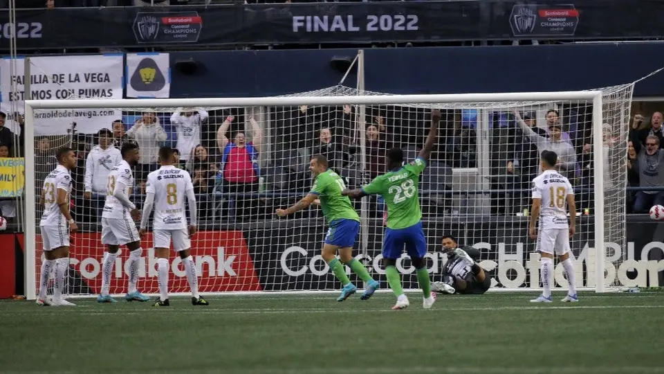 Concachampions: Seattle Sounders aplastó a Pumas y terminó con la paternidad de la Liga MX