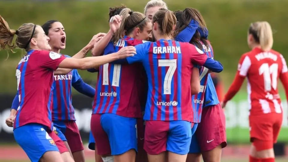 Barça Femenil aplastó al Atlético y se coronaron campeonas de la Supercopa