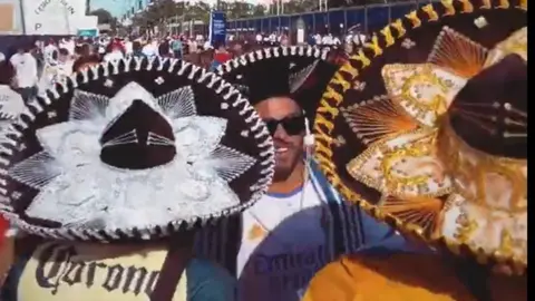 VIDEO: Aficionados de Tigres y América pusieron ambiente en Final de Champions League