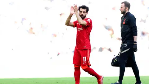 Liverpool: Mohamed Salah salió lesionado y pone en duda su aparición contra Real Madrid
