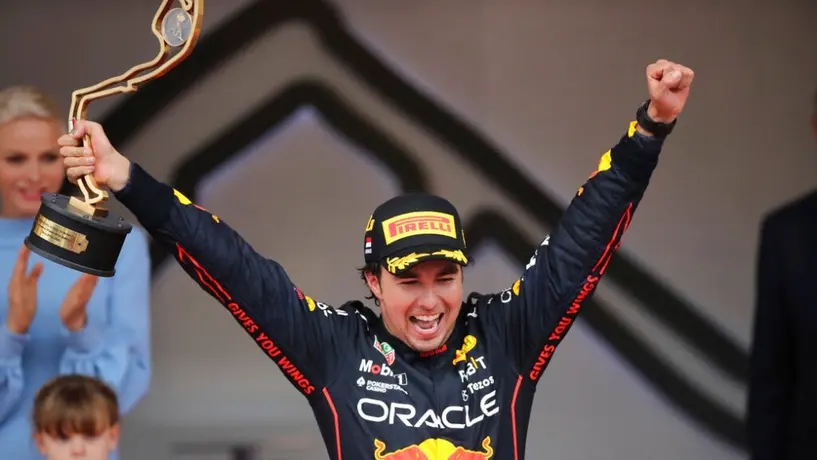 Checo Pérez: Celebró su triunfo en el GP de Mónaco con Felipe Calderón