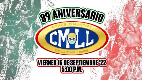 CMLL: Celebrará su aniversario 89 en septiembre en la Arena México