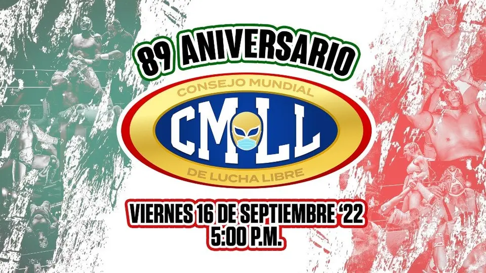 CMLL: Celebrará su aniversario 89 en septiembre en la Arena México