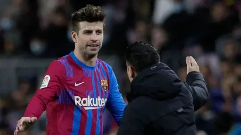Gerard Piqué: Cumplió 600 partidos con el Barcelona en el encuentro ante el Osasuna