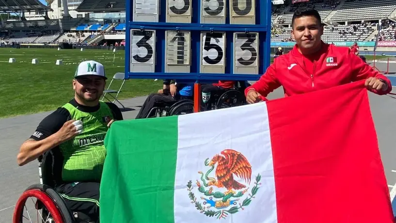 Mario Santana estableció récord en lanzamiento de clava en el Grand Prix de París