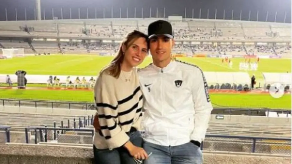 Pumas: Juan Ignacio Dinenno pidió matrimonio a la madre de sus hijos