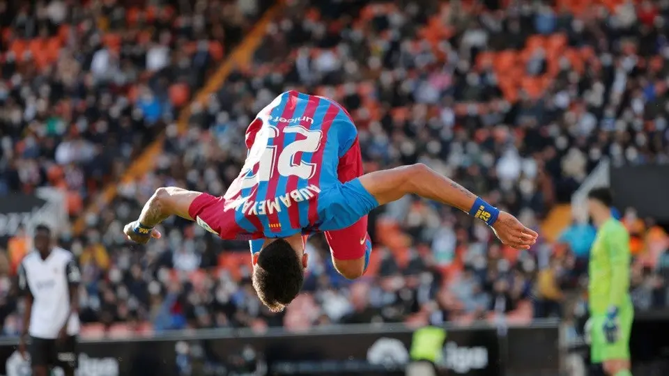 Aubameyang reveló que sus festejos están inspirados en Hugo Sánchez