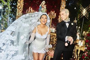 Kourtney Kardashian y Travis Barker se casaron en Portofino, Italia