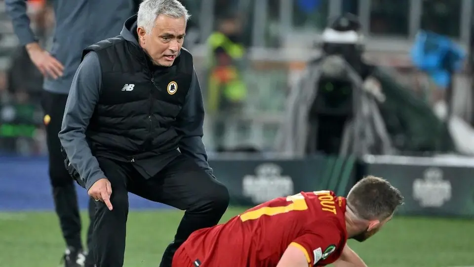 VIDEO: José Mourinho lloró de la emoción del pase de la Roma a la Final
