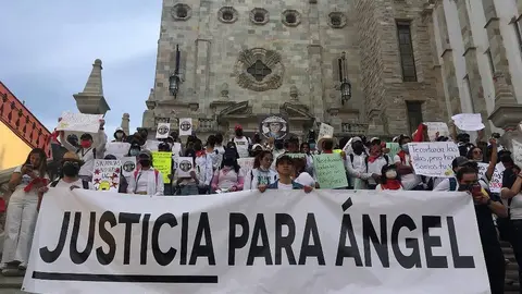 Ángel Yael: Estudiantes protestaron contra Guardia Nacional tras muerte de joven