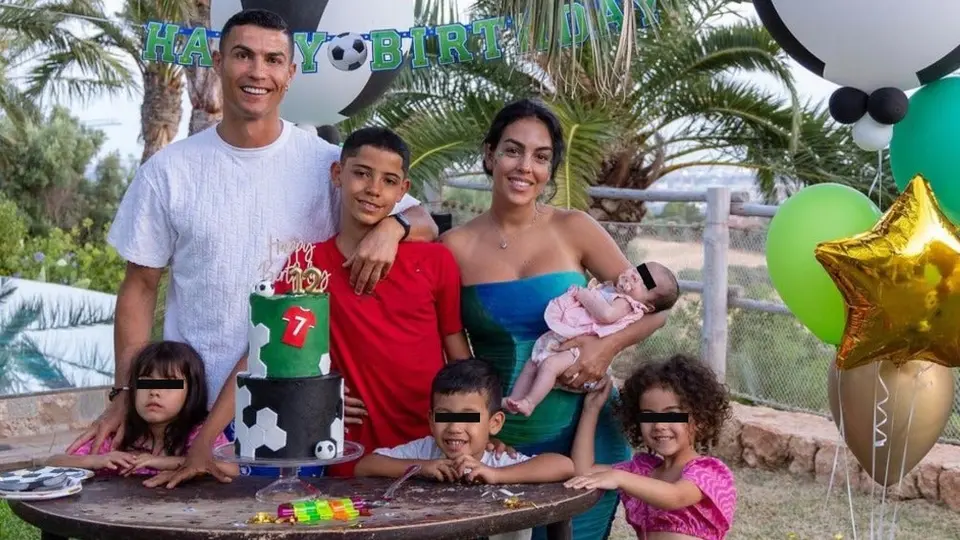 CR7: Celebró el cumpleaños 12 de su hijo mayor con toda su familia